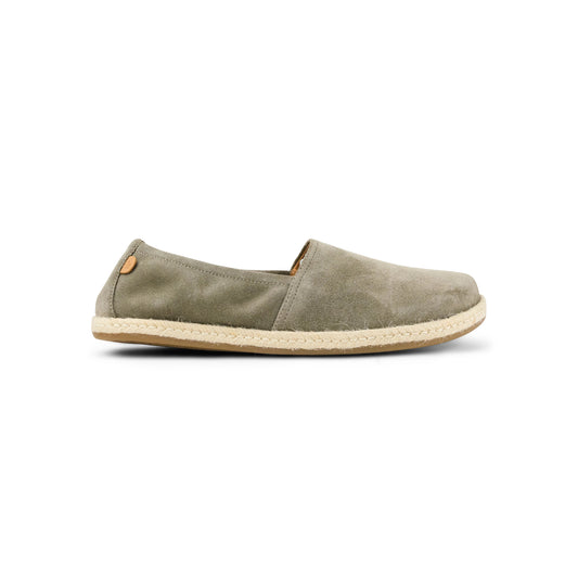 Koel - Candy Suede Olive - Alpargatas barefoot - Cacles Barefoot