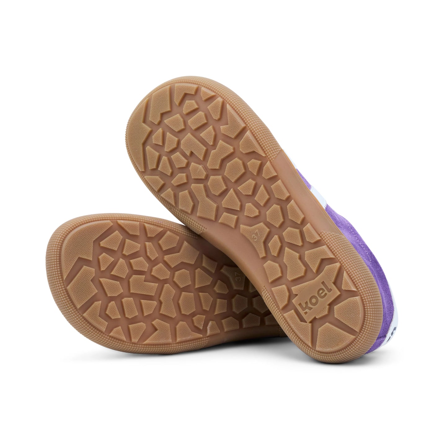 Koel - Francie II Suede Violet - Casual Sneakers Barefoot - Cacles Barefoot