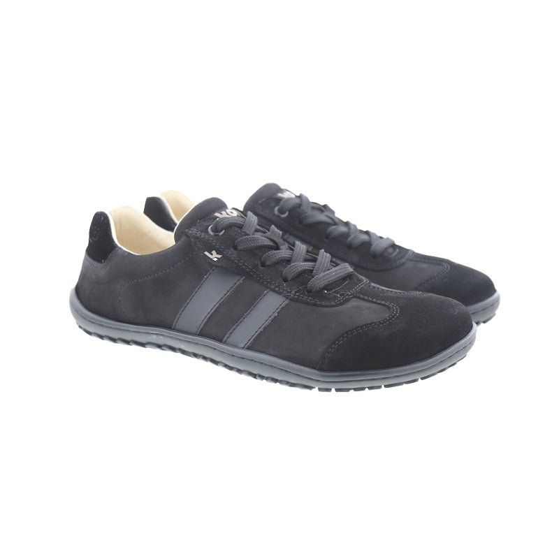 Koel - ILA Nubuk Black - Sneakers Barefoot - Cacles Barefoot