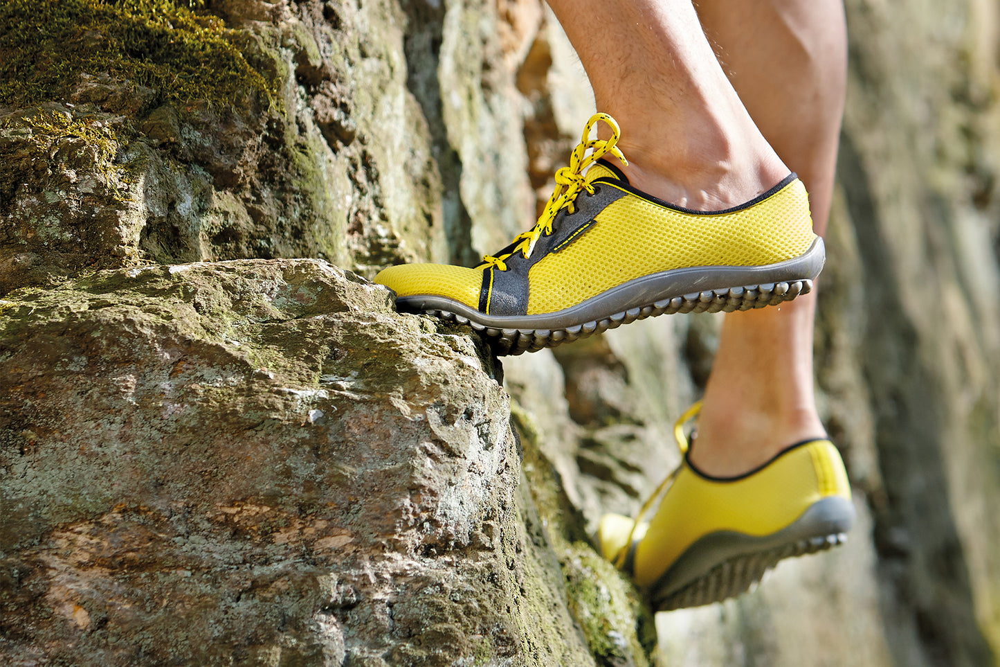 Leguano - Aktiv Sonnengelb - Deportiva minimalista todoterreno y vida activa-Leguano-Cacles Barefoot-Tienda de calzado barefoot respetuoso minimalista