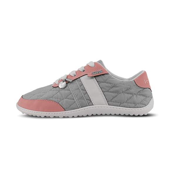 Leguano Nightstep Rose - Zapatillas Barefoot Casual Everyday para Mujer Gris Rosa