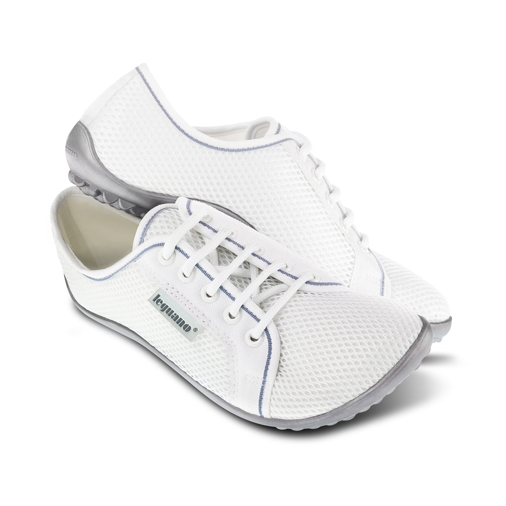Leguano - Aktiv Polarweiß- Deportiva minimalista todoterreno y vida activa-Leguano-Cacles Barefoot-Tienda de calzado barefoot respetuoso minimalista