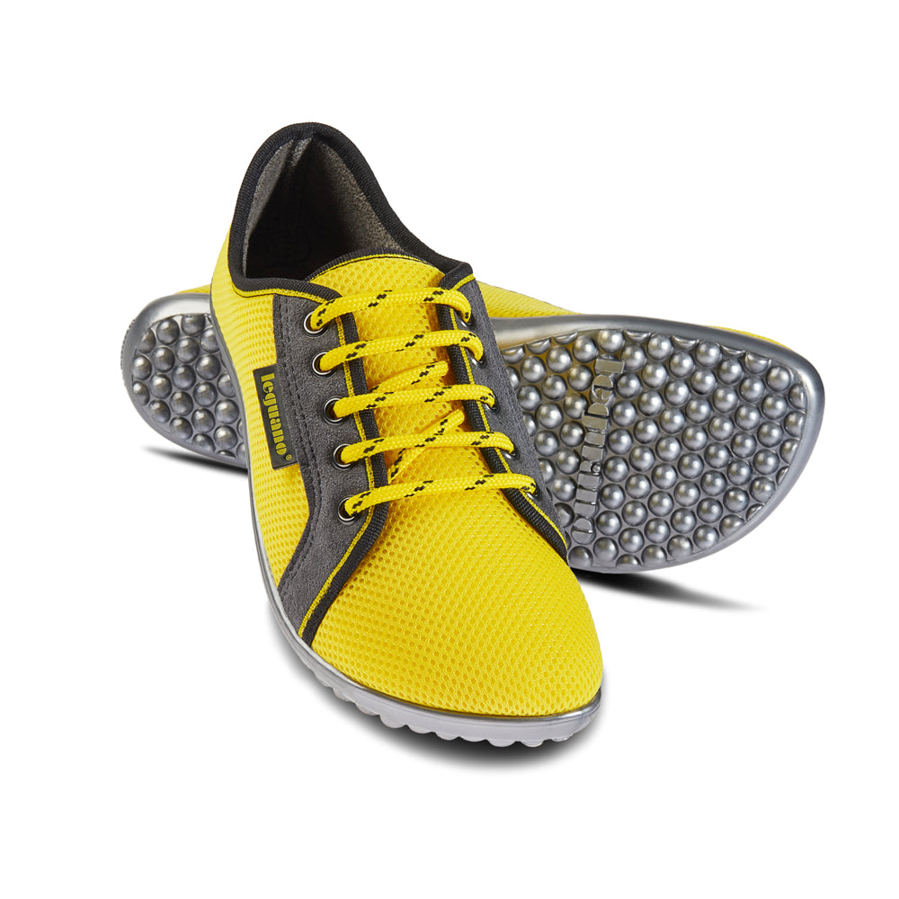 Leguano - Aktiv Sonnengelb - Deportiva minimalista todoterreno y vida activa-Leguano-Cacles Barefoot-Tienda de calzado barefoot respetuoso minimalista