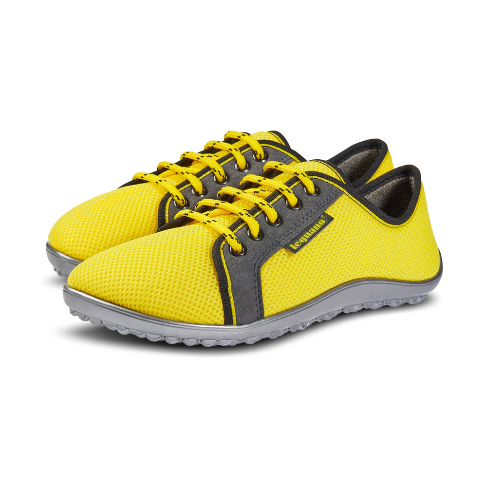 Leguano - Aktiv Sonnengelb - Deportiva minimalista todoterreno y vida activa-Leguano-Cacles Barefoot-Tienda de calzado barefoot respetuoso minimalista