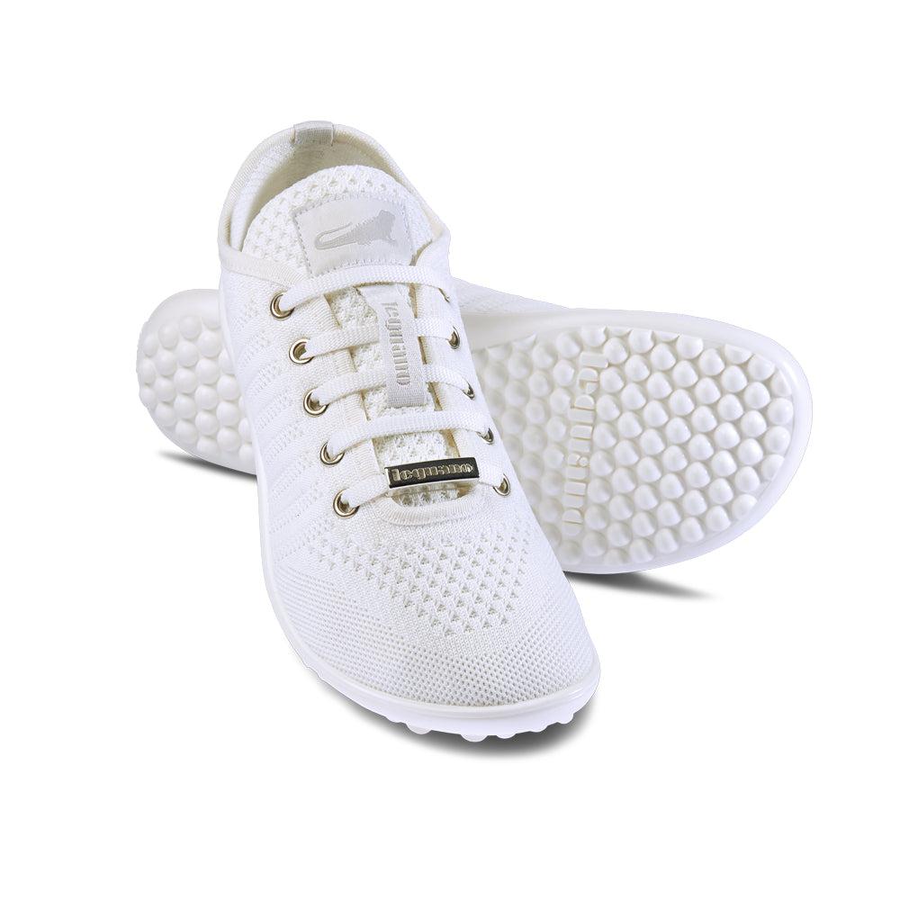 Leguano - Go: White - Deportiva elegante barefoot-Leguano-Cacles Barefoot-Tienda de calzado barefoot respetuoso minimalista