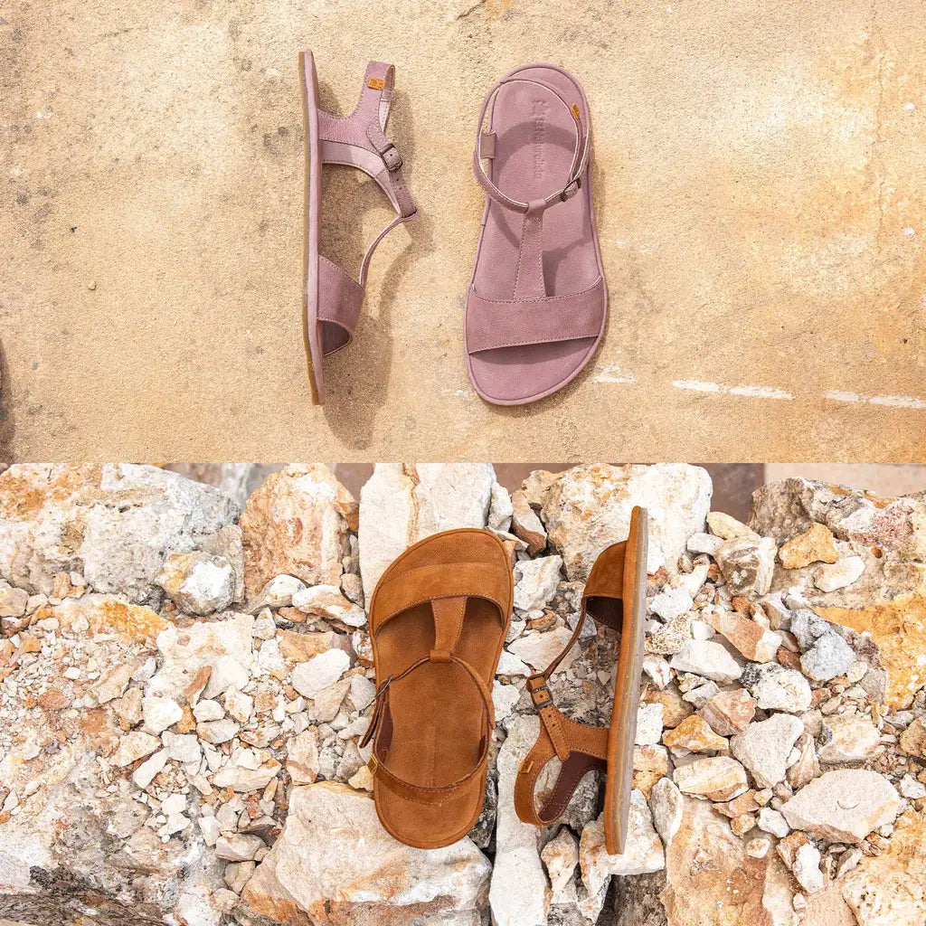 El Naturalista - Satya Cuero - Sandalias minimalistas hebilla