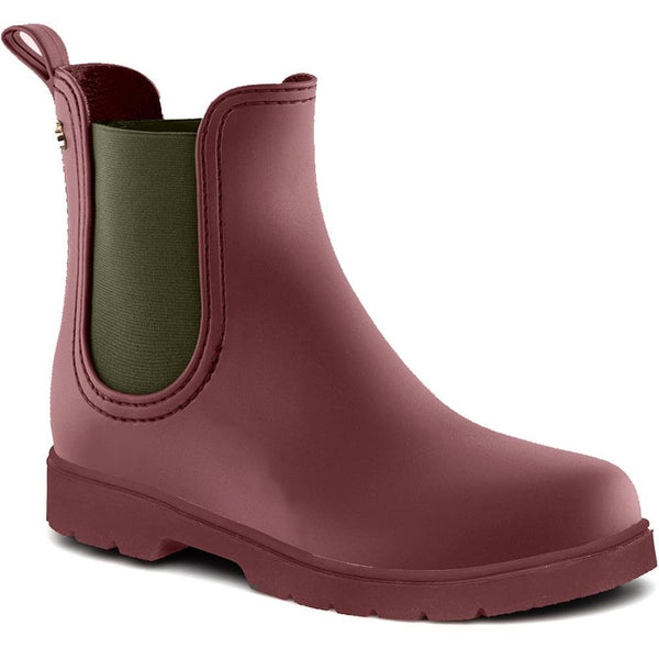 El Naturalista Chuva NA35 Rubber Wine-Prado - Botines Chelsea barefoot para lluvia burdeos
