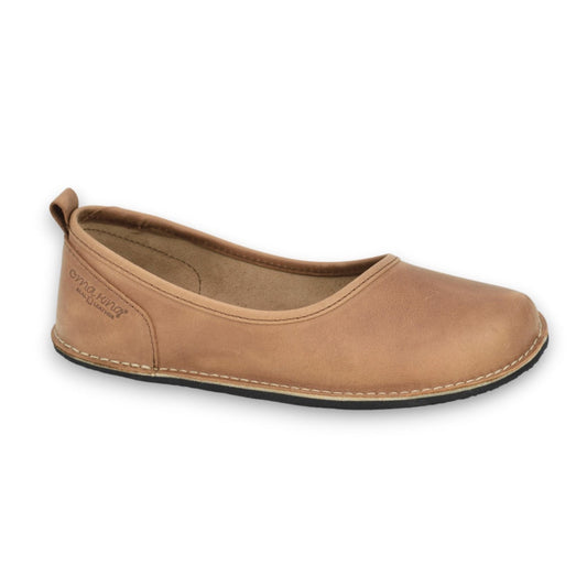 OmaKing - Kuutsi Brown - merceditas minimalistas - Cacles Barefoot