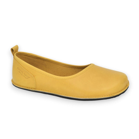 OmaKing - Kuutsi Yellow - merceditas minimalistas - Cacles Barefoot