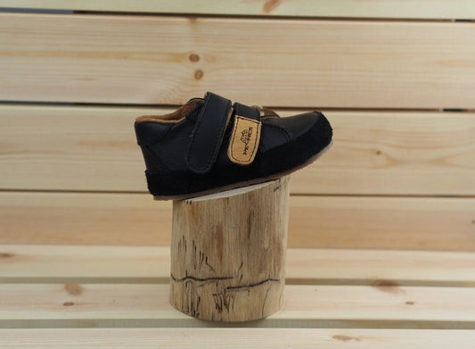 Pegres - Bose B1408 - botines barefoot colegiales - negro - Cacles Barefoot