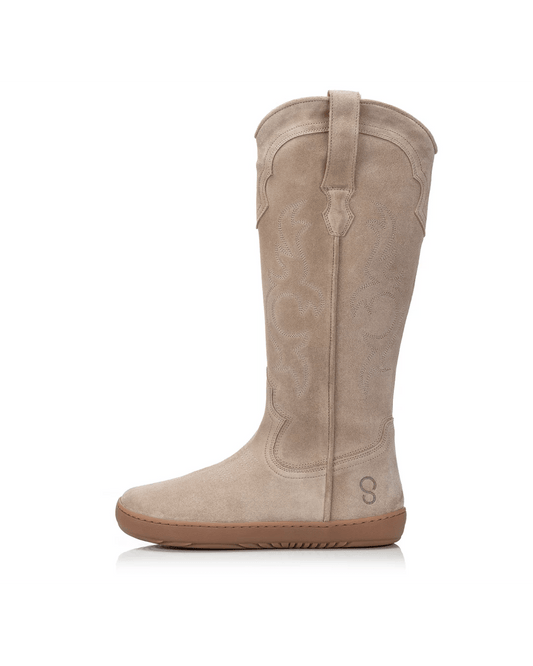 Shapen - Arizona Beige - botas barefoot de cowboy - Cacles Barefoot