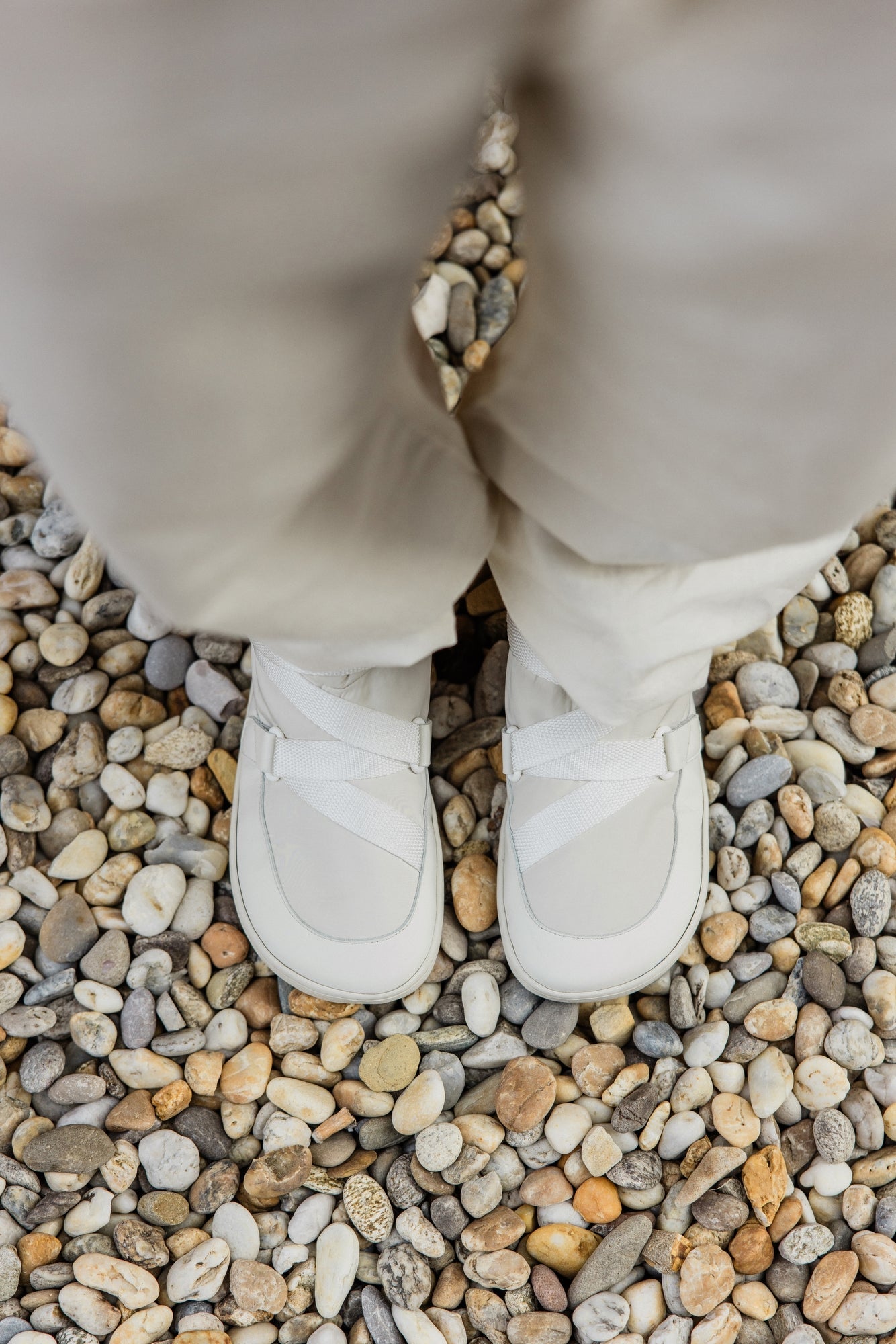 Shapen - Frosty 2.0 Off White - Botas de invierno barefoot - Cacles Barefoot