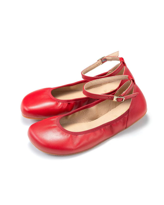 Shapen – Tulip 3.0 Cherry – Bailarinas barefoot - Cacles Barefoot