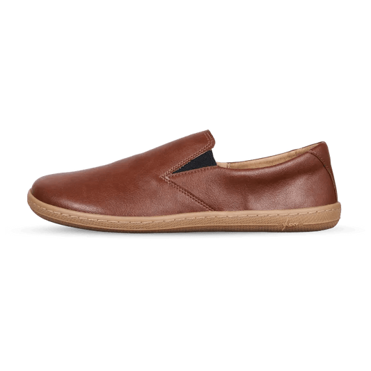 Vasky - Lerry Vegan Brown - Slip - ons barefoot - Cacles Barefoot