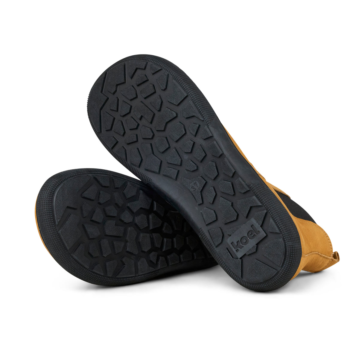Koel Filas Hydro Miel - Botines Chelsea barefoot para mujer color miel  Cacles Barefoot
