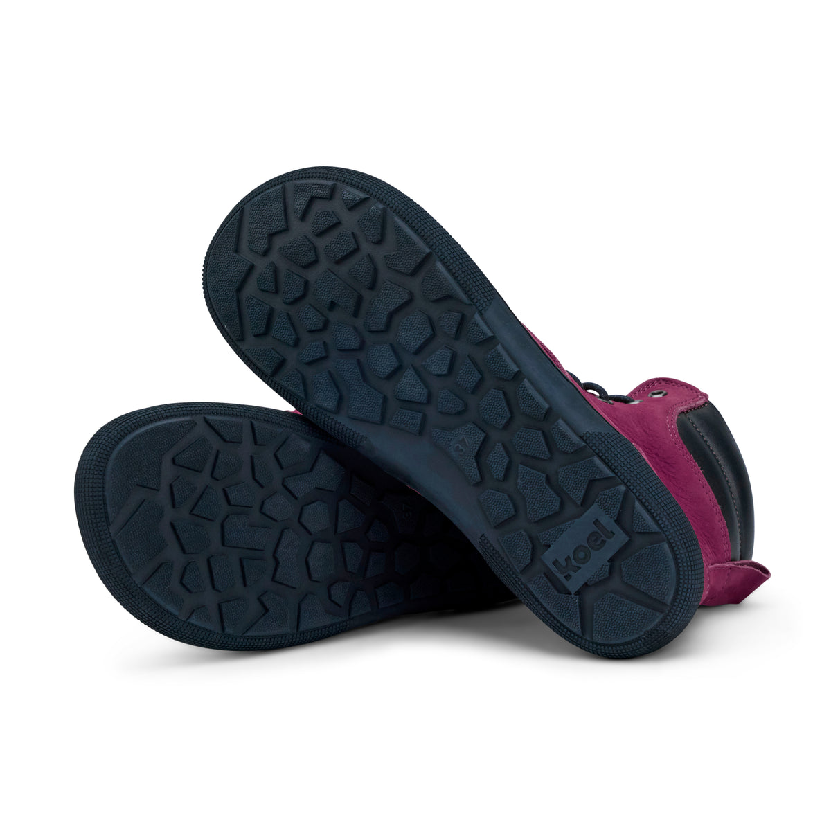 Koel Florence Hydro Bordo - Botas barefoot otoñales burdeos  Cacles Barefoot