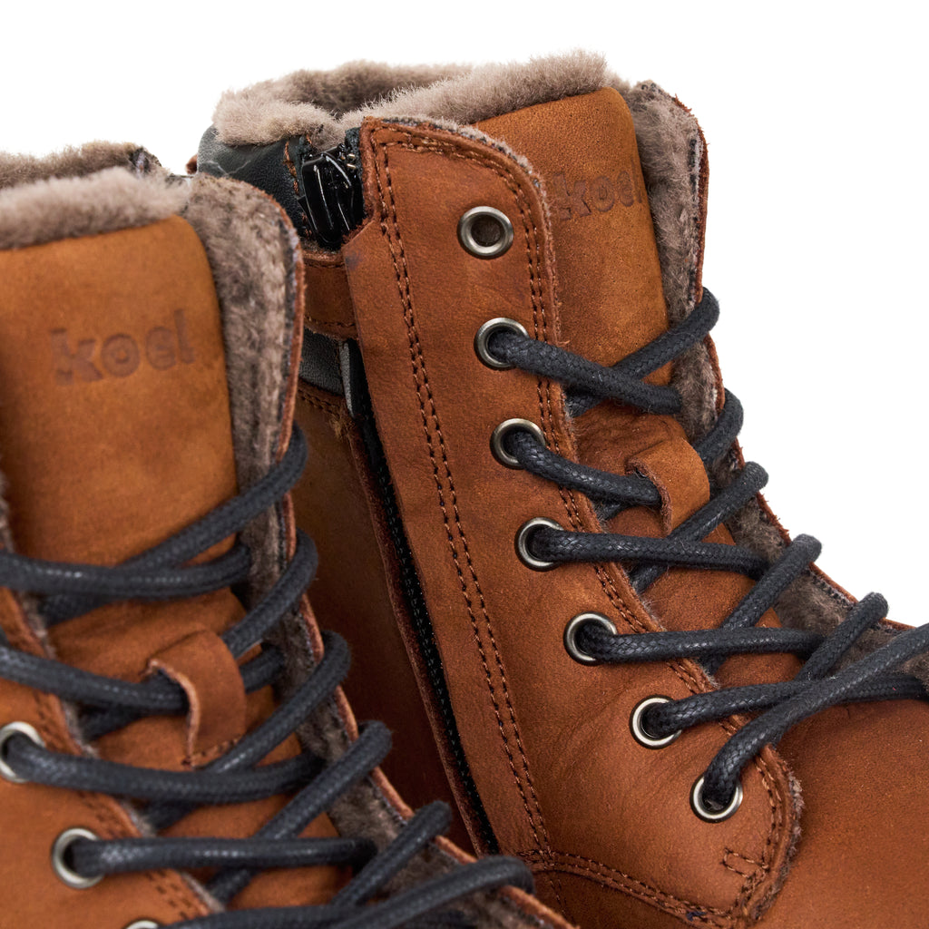 Koel - Florence Hydro Lambswool Chocolate - Barefoot Boots