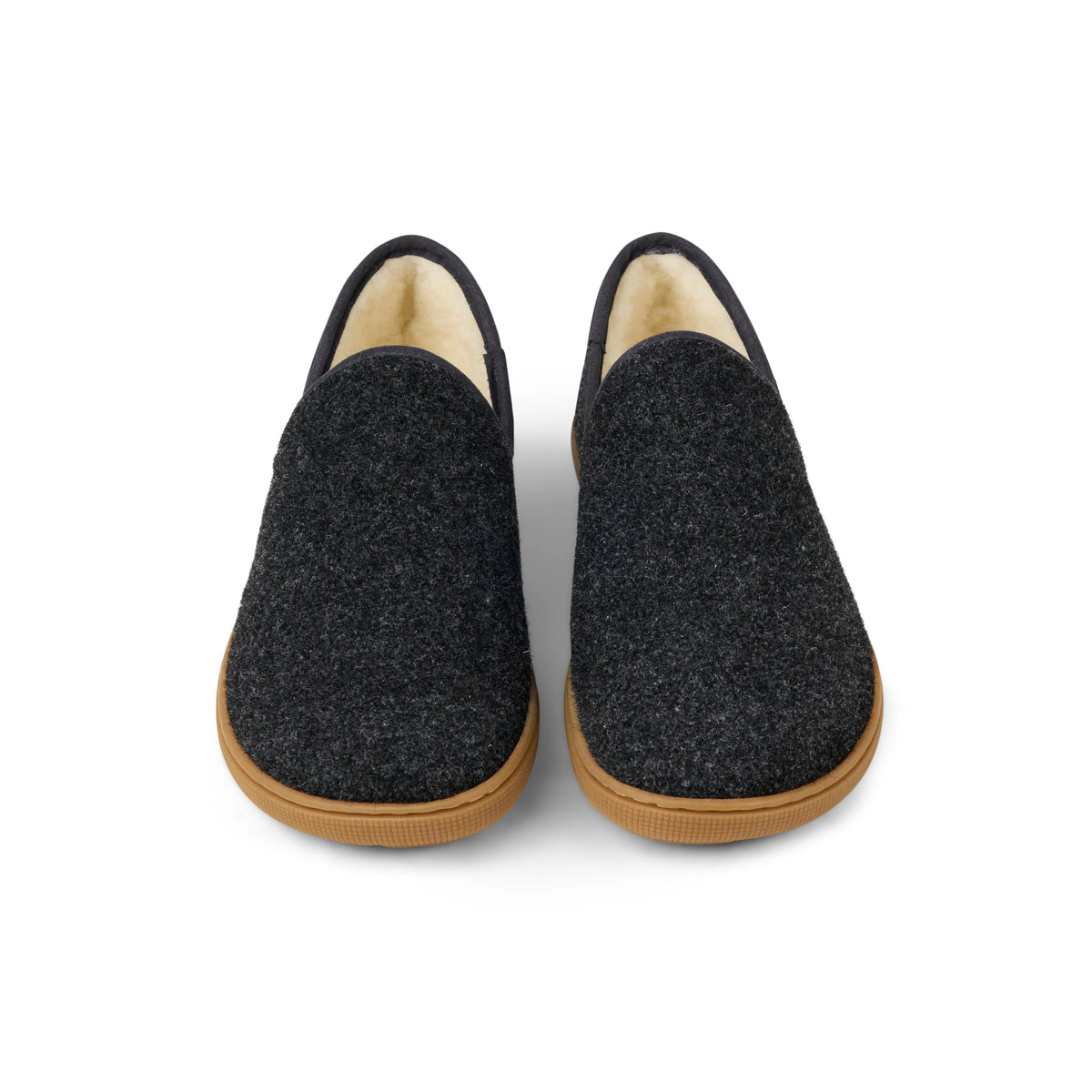 Koel Fayra Dark Grey - zapatillas de casa barefoot unisex grises oscuro
