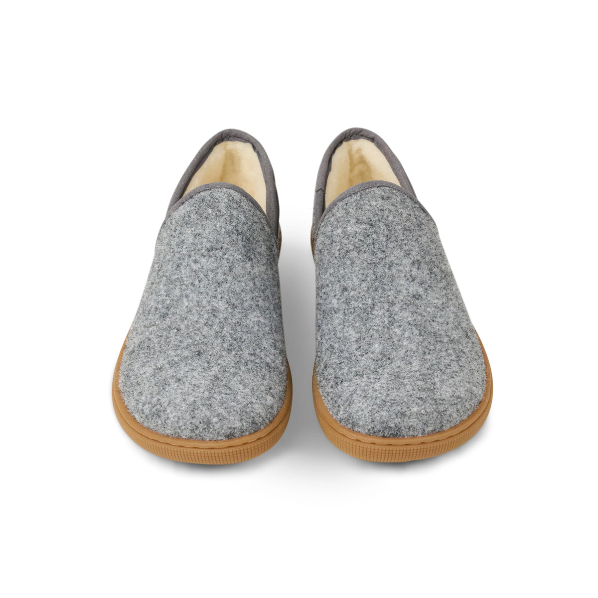 Koel Fayra Grey - zapatillas de casa barefoot unisex grises