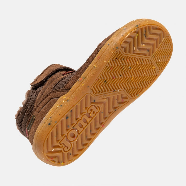 JOMA - Coco Aislatex Junior Barefoot 2524 Marrón - Botines barefoot con membrana y forrito
