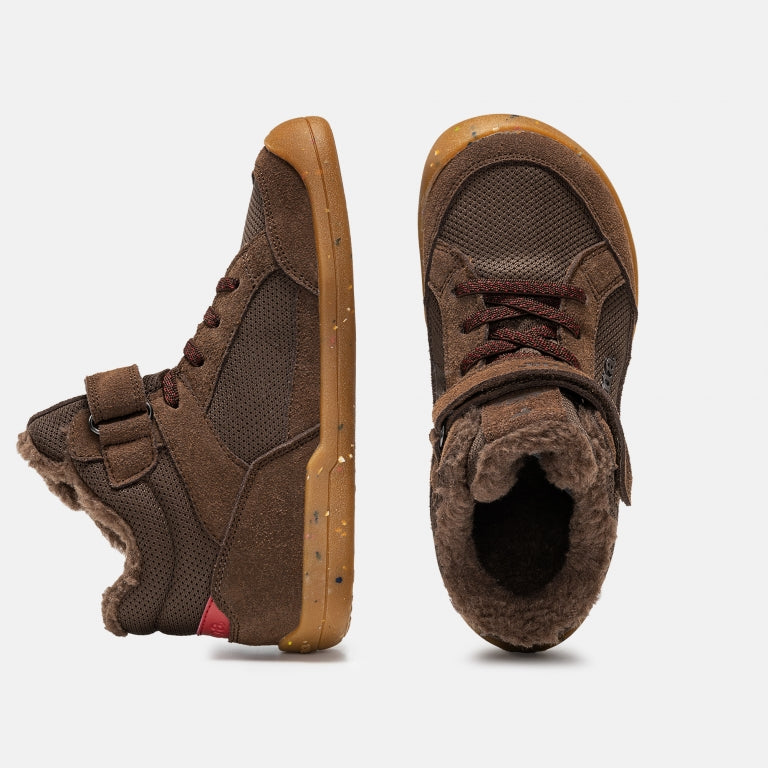 JOMA - Coco Aislatex Junior Barefoot 2524 Marrón - Botines barefoot con membrana y forrito