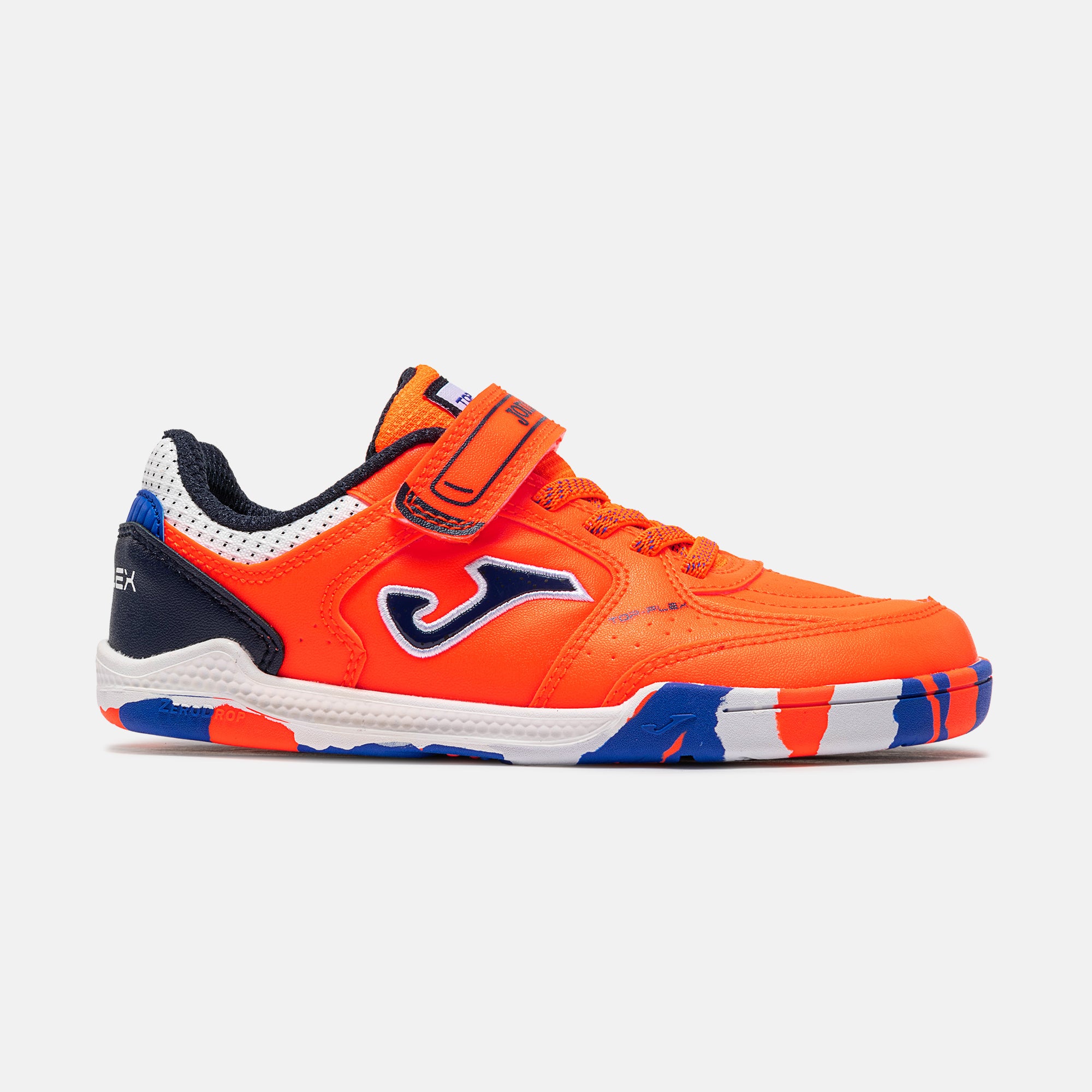 JOMA - Top Flex Kids Barefoot 2608 Naranja Indoor - Zapatillas barefoot de fútbol sala para niños-Joma-Cacles Barefoot-Tienda de calzado barefoot respetuoso minimalista