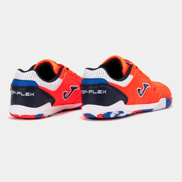JOMA - Top Flex Junior Barefoot 2608 Naranja Indoor - Zapatillas barefoot de fútbol sala para niños grandes-Joma-Cacles Barefoot-Tienda de calzado barefoot respetuoso minimalista