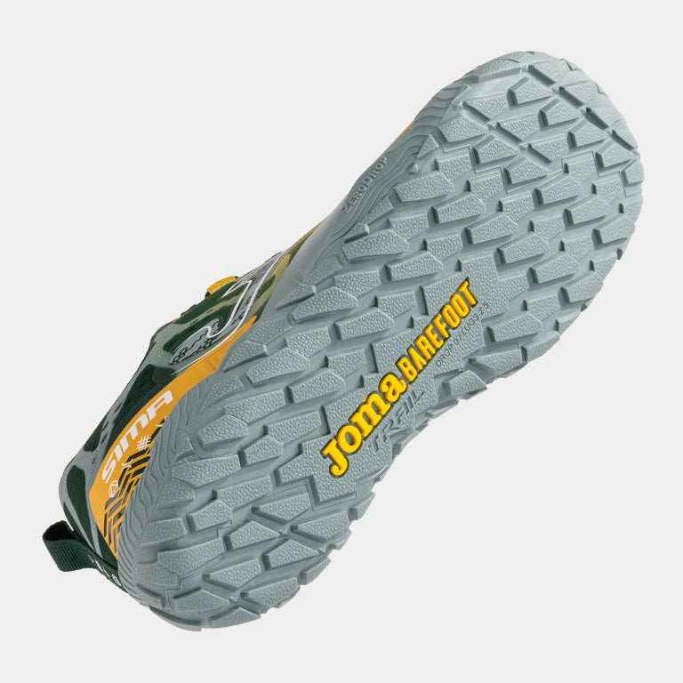 JOMA - Sima Junior 2628 Naranja Saffron - Zapatillas barefoot infantiles / juveniles para trail y senderismo