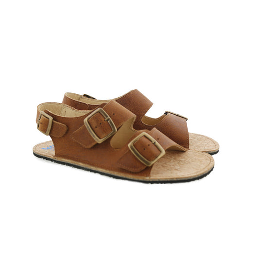 Koel - Aurelia Napa - barefoot roman sandals - brown