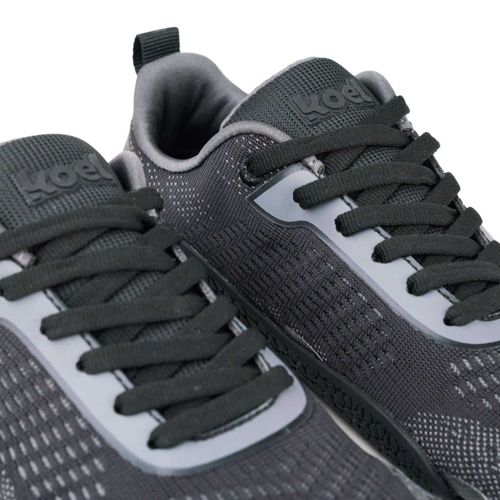 Koel NILA Fabrics Black - Zapatillas barefoot para gimnasio y entrenamiento de mujer negras