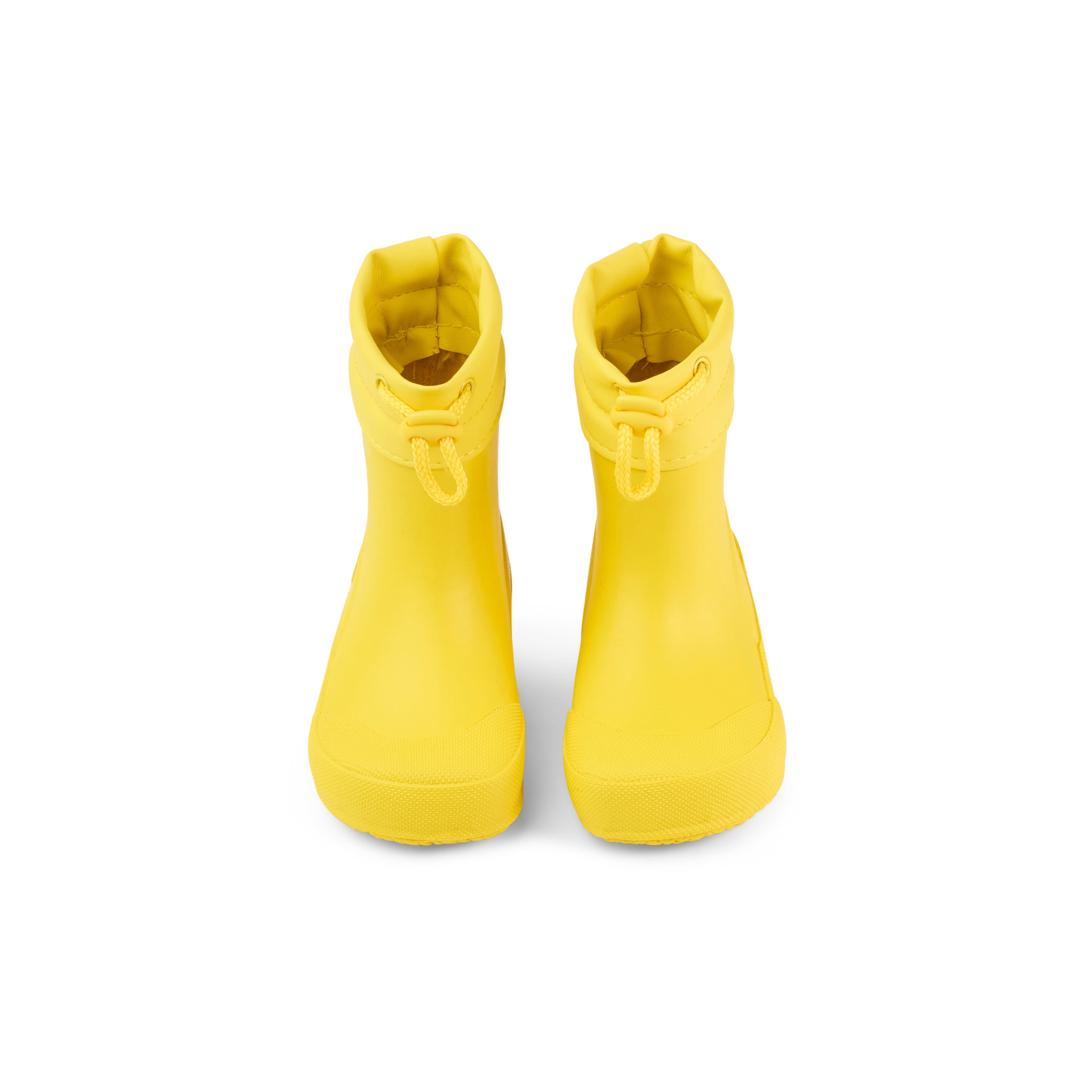 Koel Wibi Yellow - botas de agua respetuosas de primeros pasos amarillas