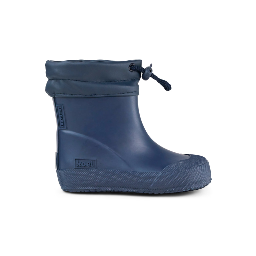Koel Wibi Blue - botas de agua respetuosas de primeros pasos azules
