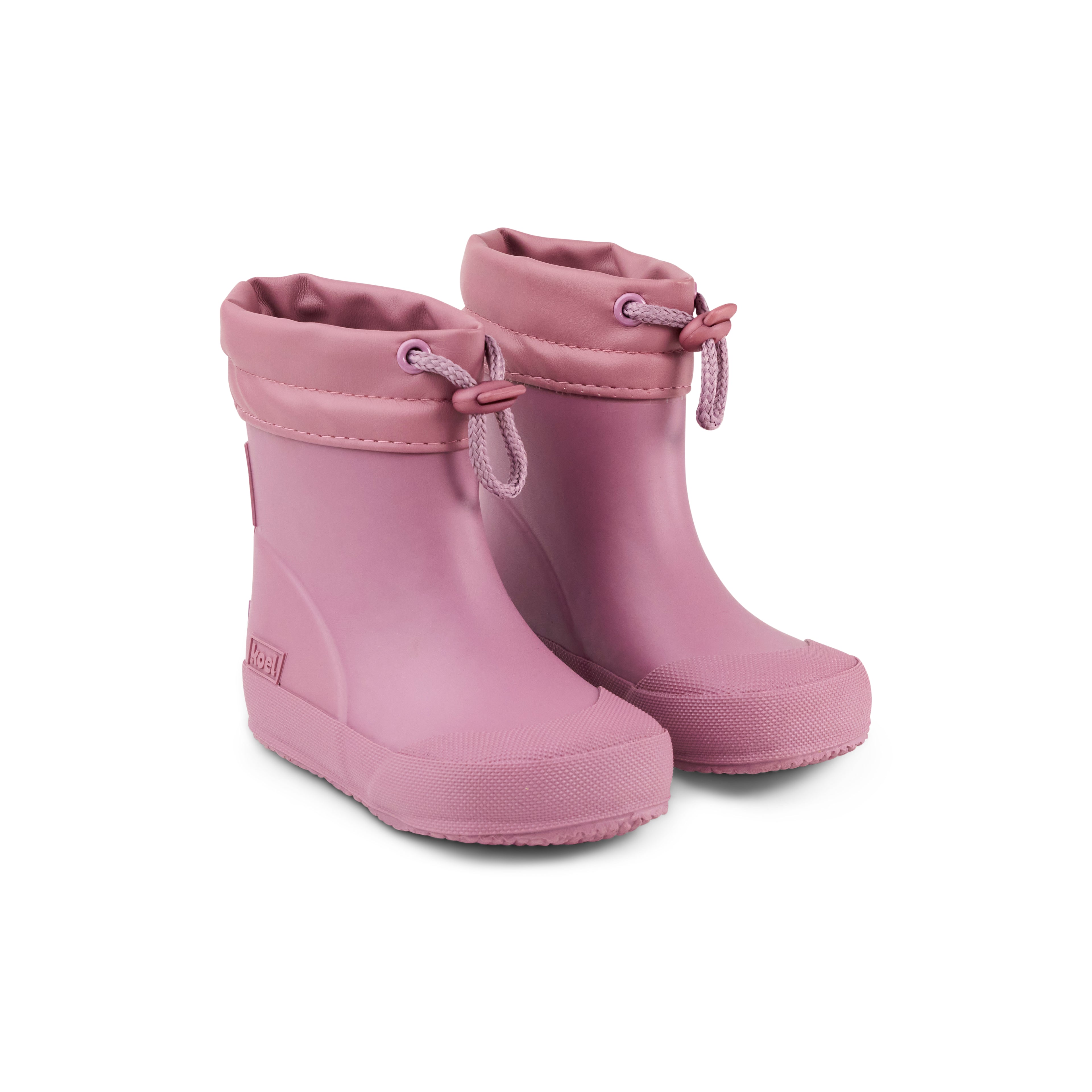 Koel4kids - Wellie Tractor Blue - bottes de pluie barefoot