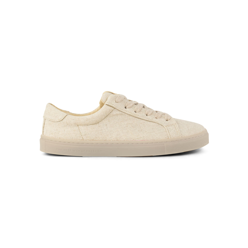 Koel Hazel Canvas All Beige - Lonetas barefoot de mujer beige