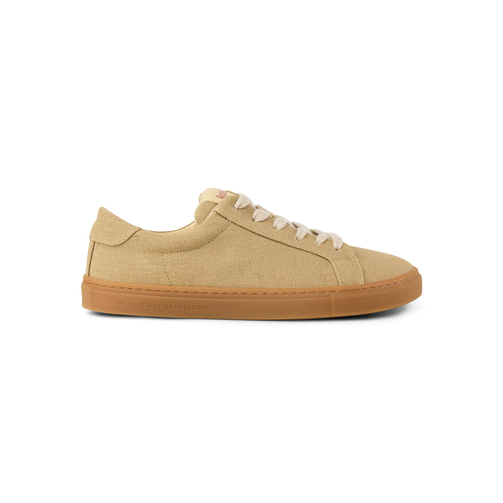 Koel Hazel Canvas Taupe - Lonetas barefoot de mujer marrón claro