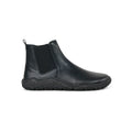 Koel Ryder Leather Black - Botines Chelsea barefoot para mujer negros