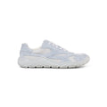 Koel Rita Suede Light Grey - Zapatillas barefoot ligeras de mujer para senderismo y trekking media montaña grises