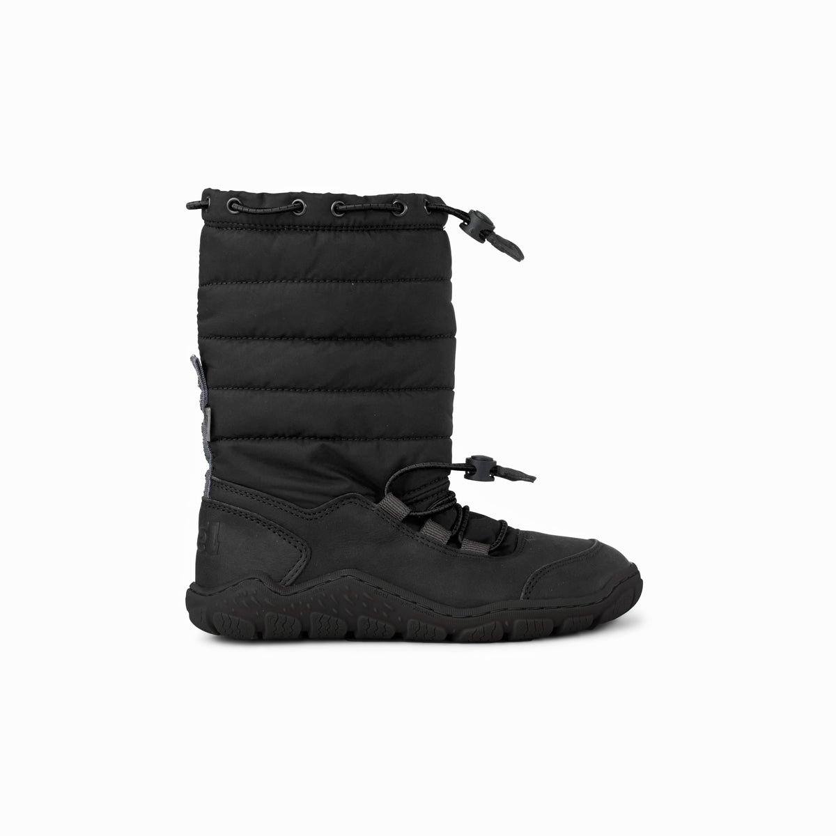 Koel Rana Ladies Black - Botas barefoot de nieve para mujer negras