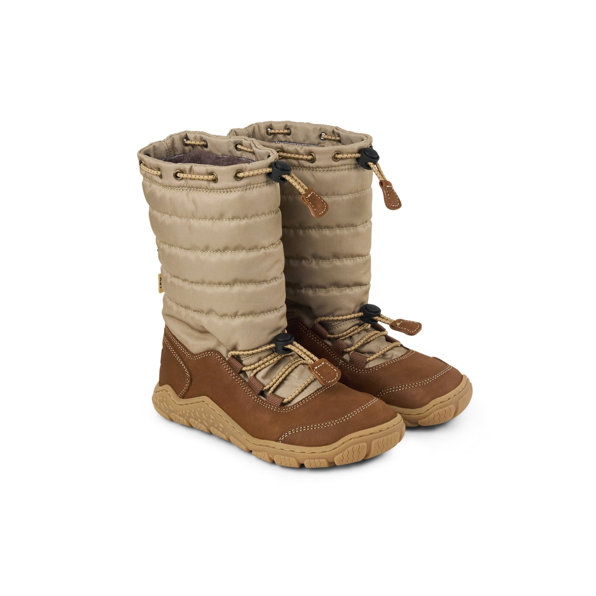 Koel Rana Ladies Chocolate - Botas barefoot de nieve para mujer marrones