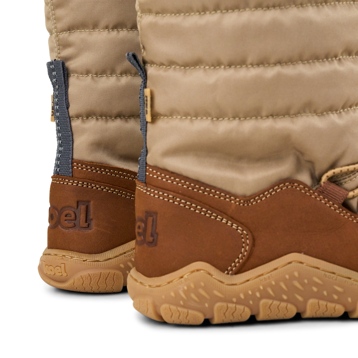 Koel Rana Ladies Chocolate - Botas barefoot de nieve para mujer marrones
