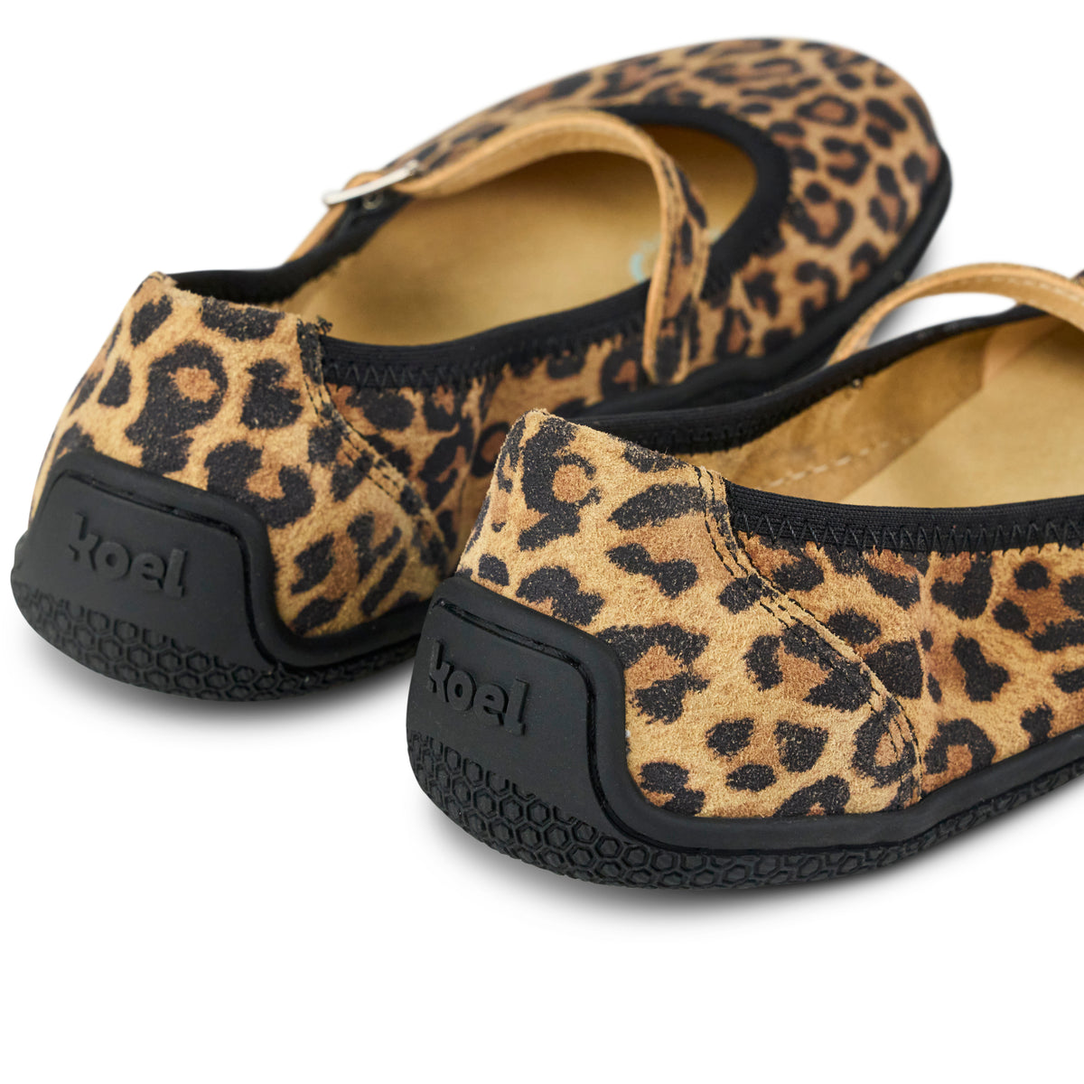 Koel Valeria Suede Leo - bailarinas barefoot con estampado de leopardo