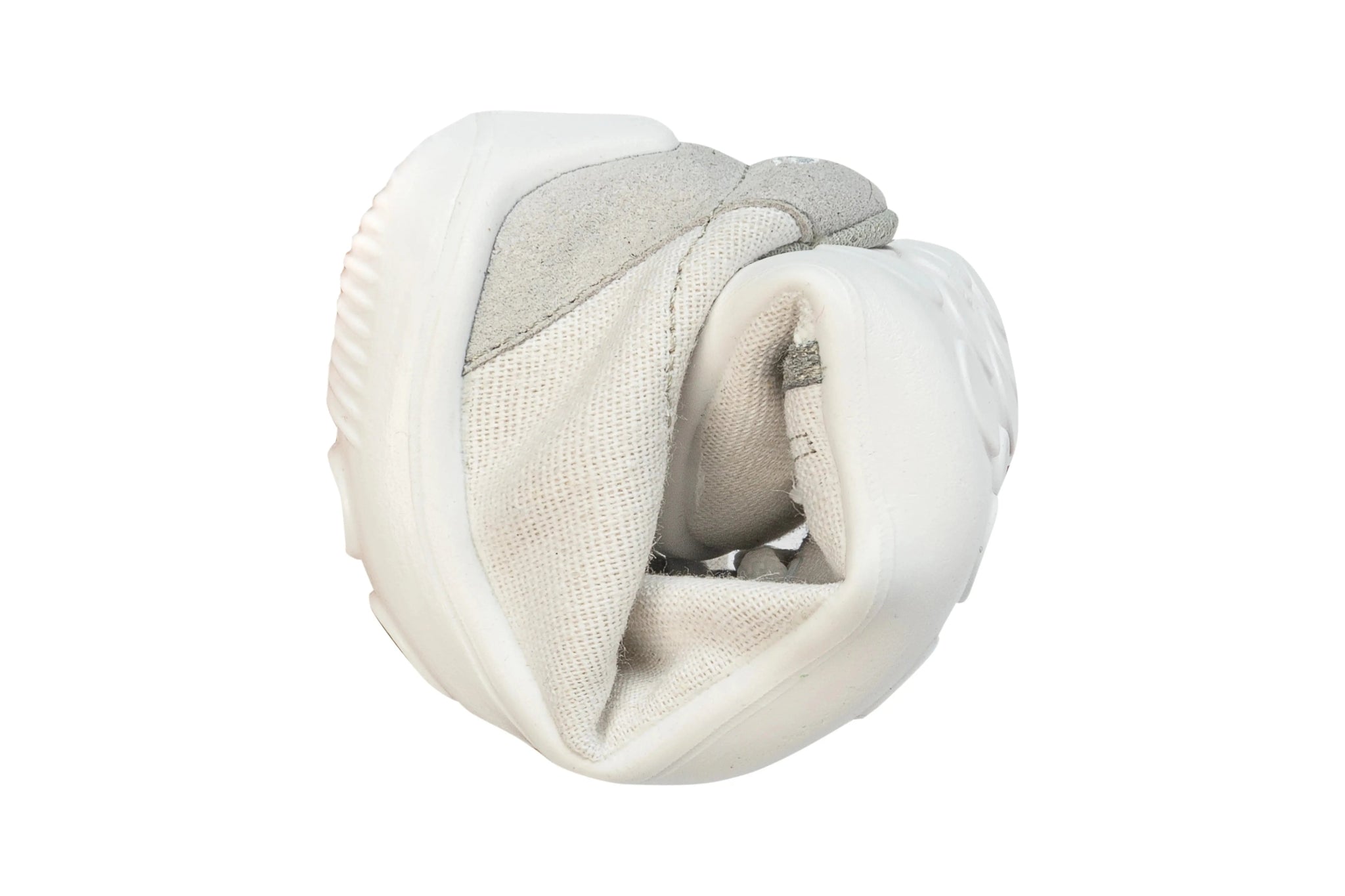 4.bare - 4.Hemp Off White - Zapatillas barefoot de cáñamo para mujer blancas