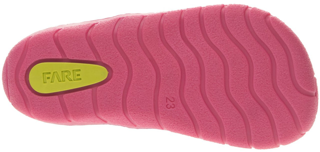 Fare Bare Slippers Grey Unicorns - Zapatillas de casa barefoot infantiles grises con estampado de unicornios