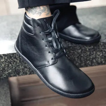 Vasky - Terry High Dark - Botines barefoot otoñales
