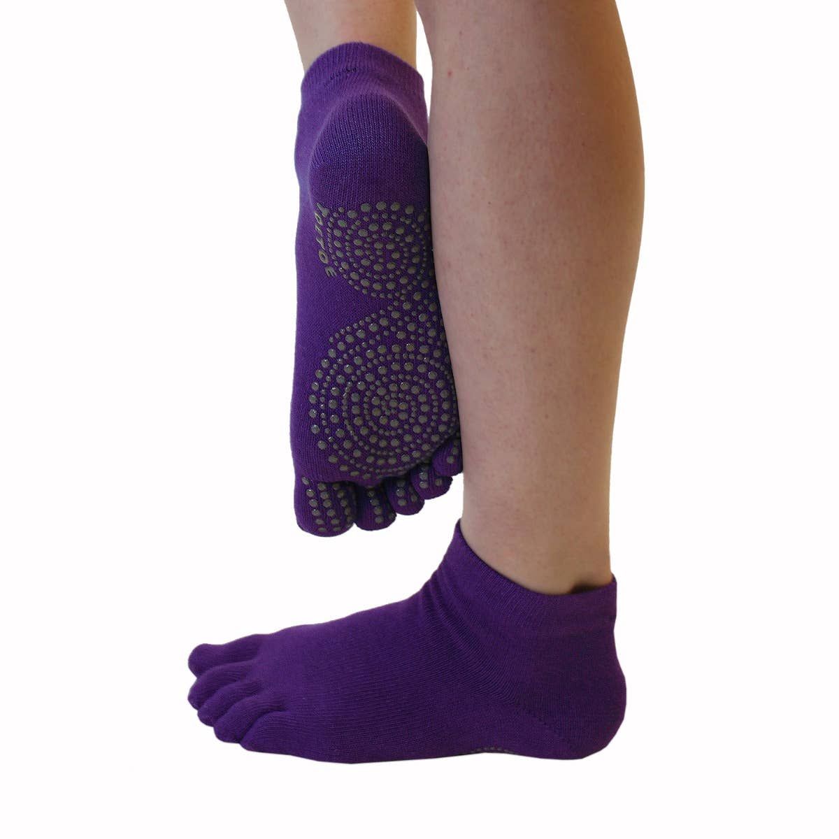TOETOE - calcetines cortos de dedos - Yoga & Pilates Tallas 35-38 / Purple