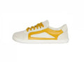 Antal - Aire Yellow - Zapatillas barefoot unisex blanco y amarillo