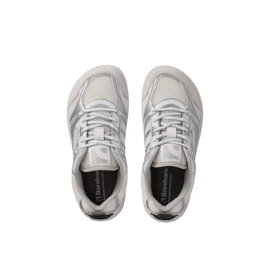 Barebarics - Dropsta Silver & White - Zapatillas barefoot