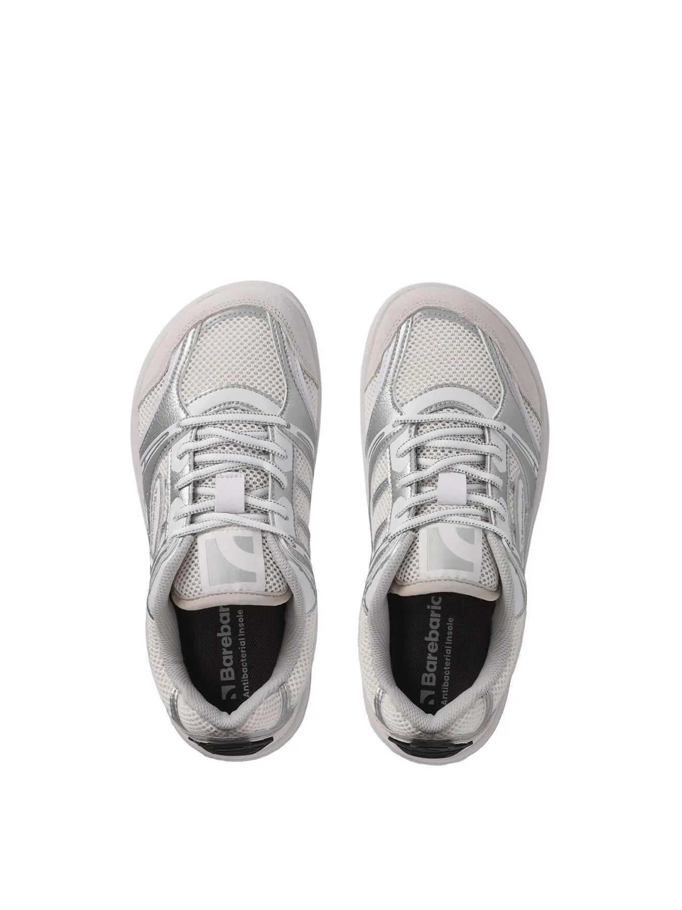 Barebarics - Dropsta Silver & White - Zapatillas barefoot
