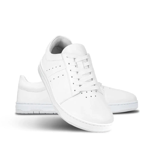 Barebarics - Enigma All White - Zapatillas barefoot unisex blanco