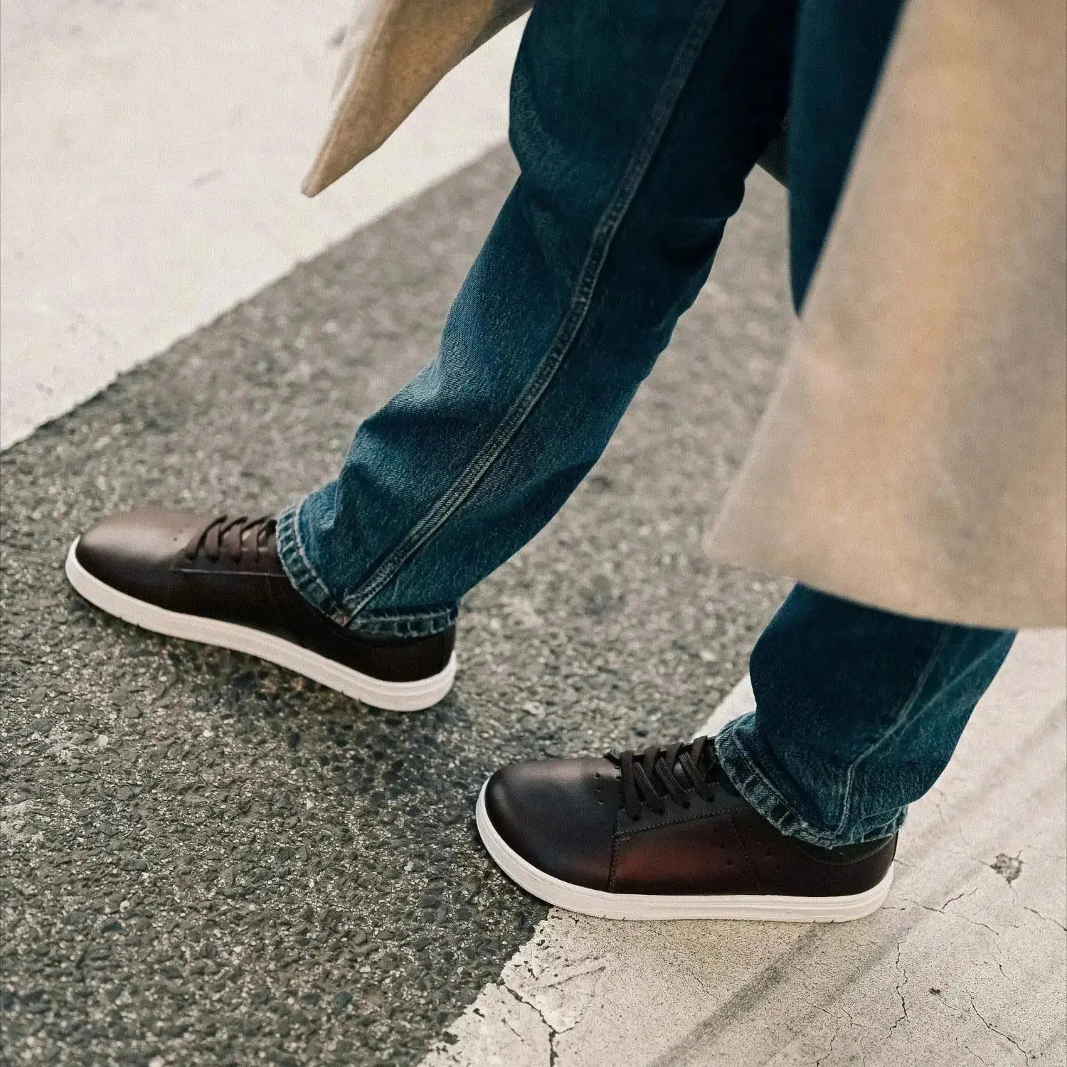 Barebarics - Enigma Marron Foncé - Chaussures barefoot